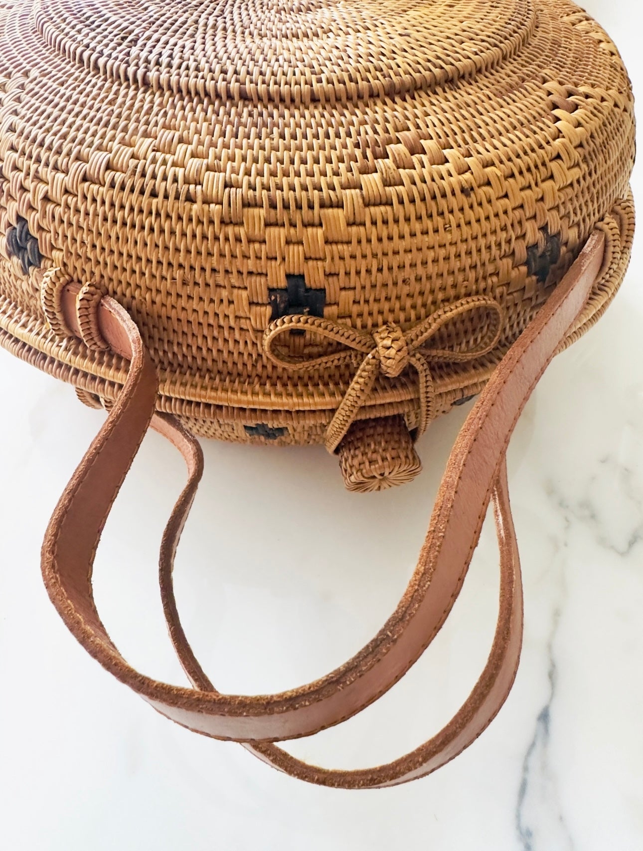 Rattan Tasche "Roundie"
