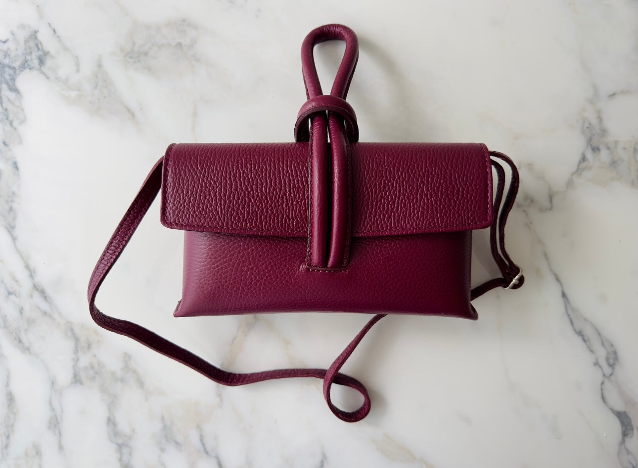 Clutch mit Riemen "Bordeaux"