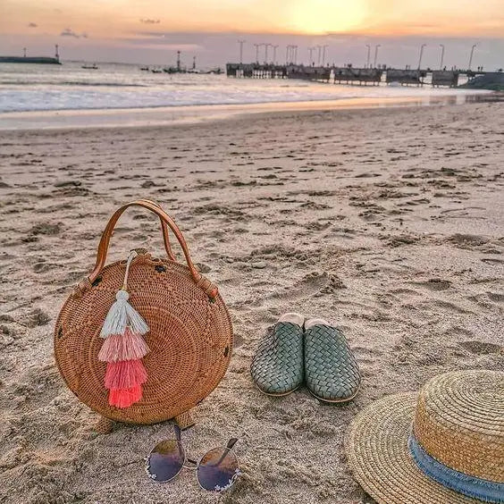 Rattan Tasche "Roundie"