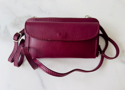 Geldbeuteltasche "Bordeaux"