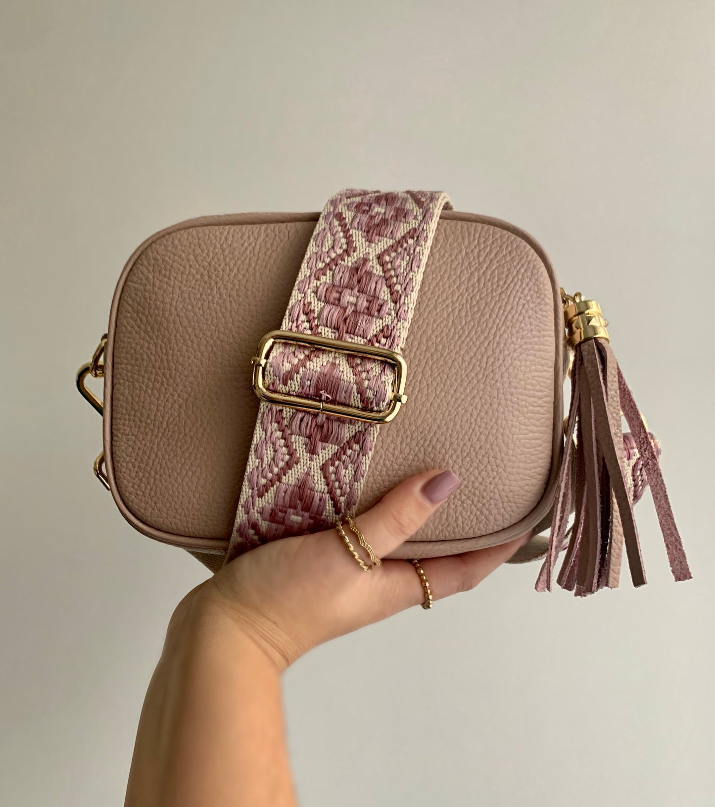 Crossbody "Milky Rose"