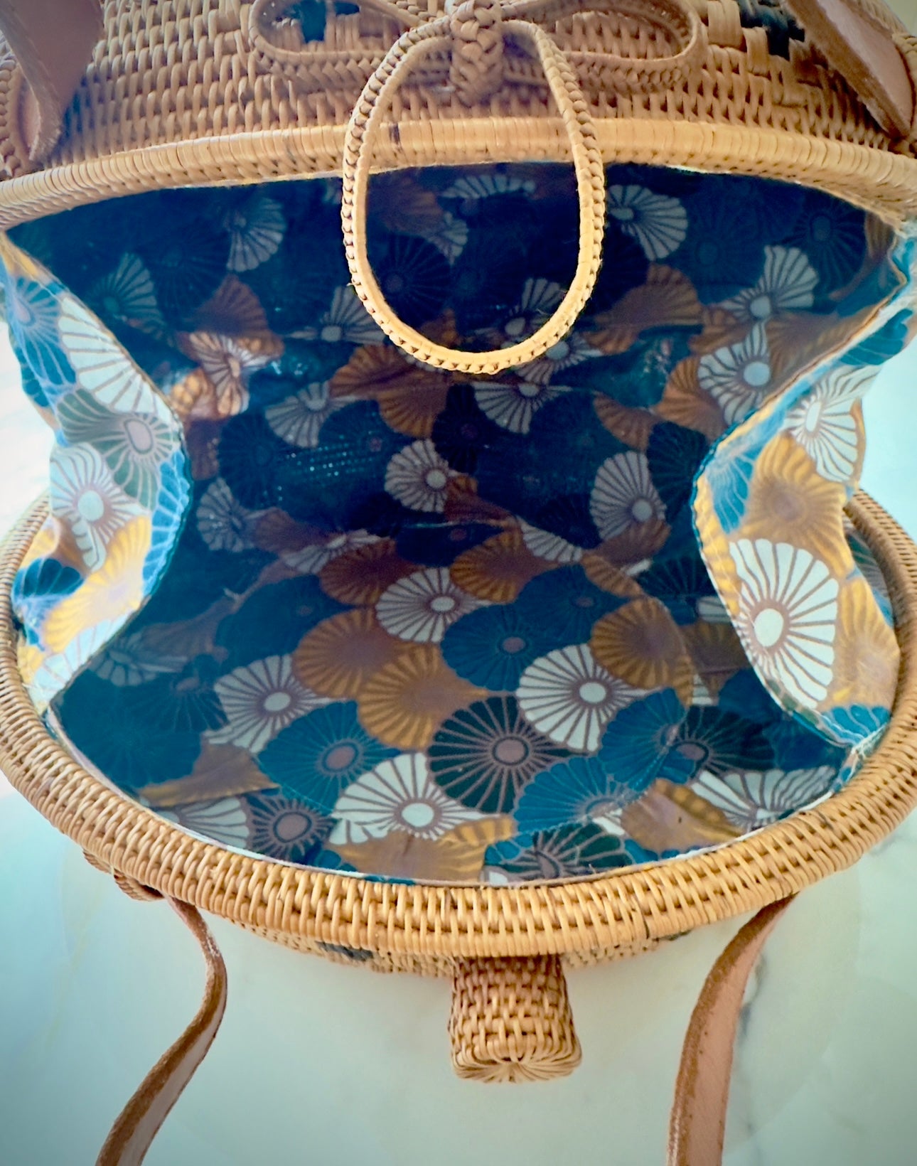 Rattan Tasche "Roundie"