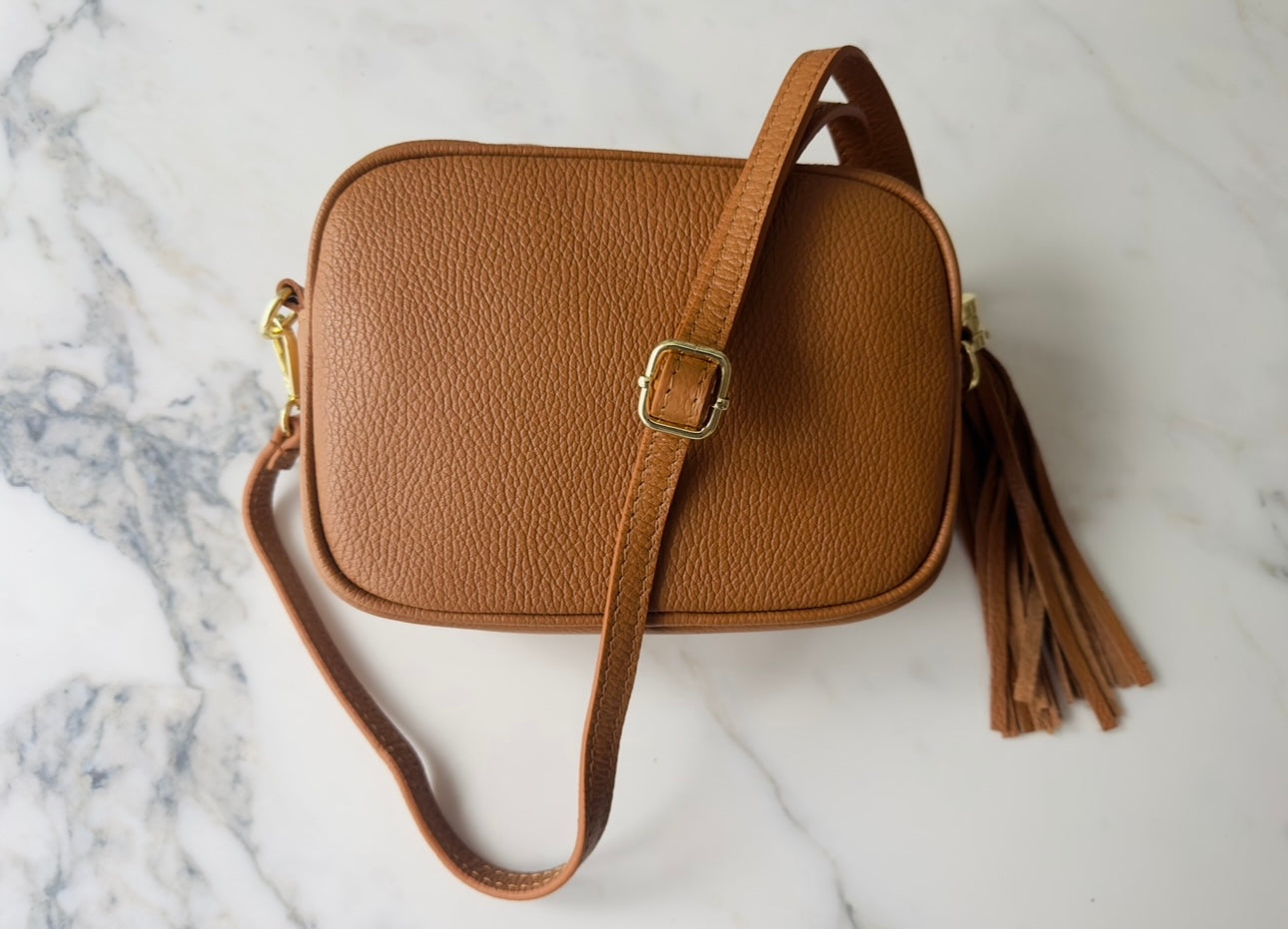 Crossbody "Autumn" inkl. Taschengurt "Sahara"