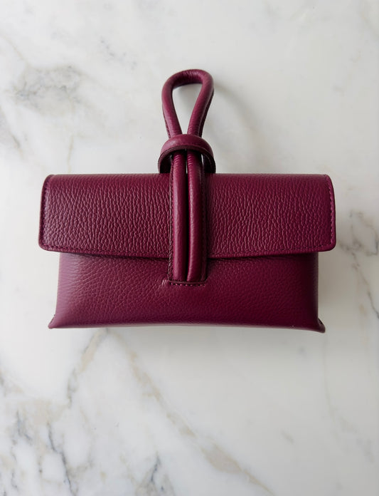 Clutch mit Riemen "Bordeaux"