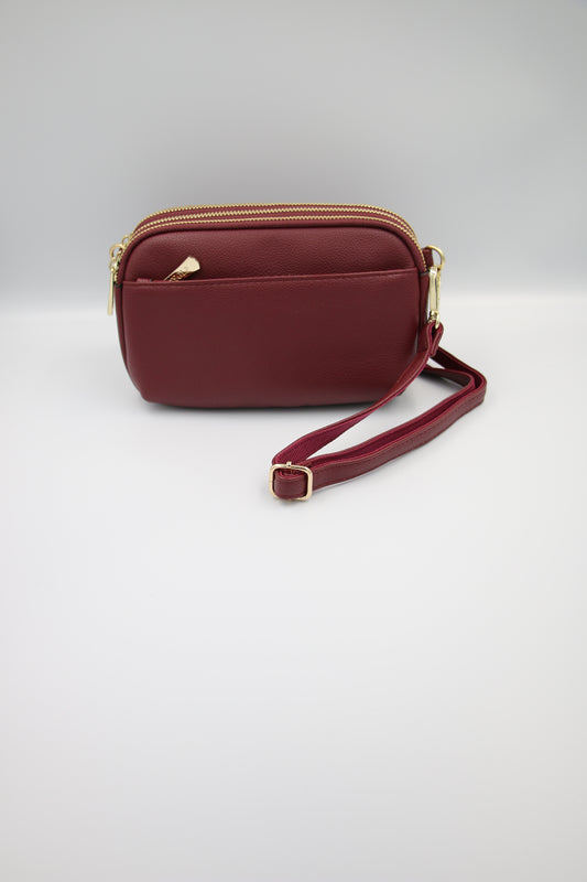 Schultertasche "Bordeaux"