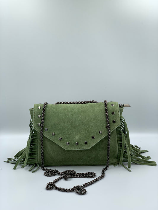 Schultertasche "Wild Green"